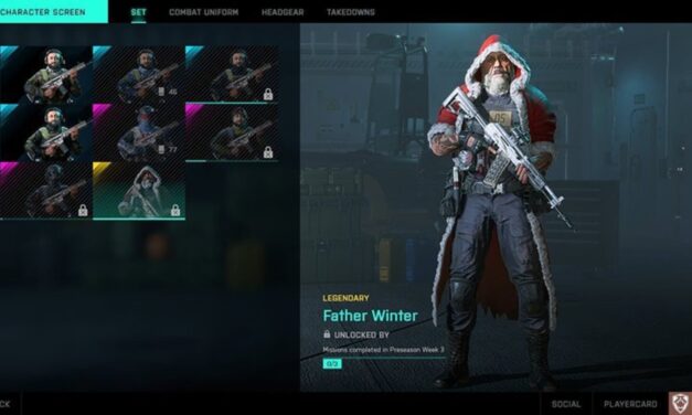 Kulit Santa tidak dirilis untuk Battlefield 2042